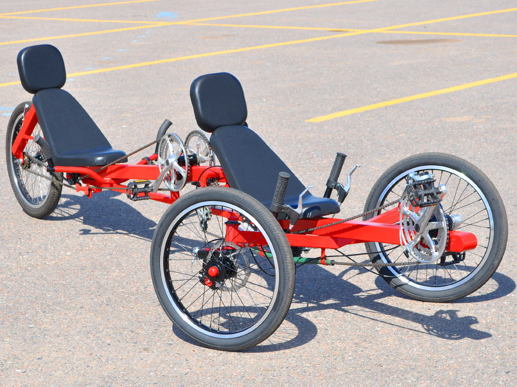 Viking Tandem Trike - diy tadpole tandem